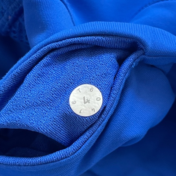 Lululemon Hit it 21" Crop Legging Cerulean Blue Women’s SZ 4 - Picture 7 of 9